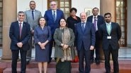 World News | MoS Lekhi Hosts Farewell Luncheon for Argentina's Outgoing Ambassador Hugo Javier Gobbi