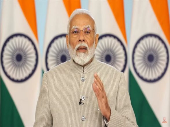 India News | 'India a Global Force Multiplier in Climate Change Fight': PM Modi Lauds TERI's Efforts - Vimarsana News