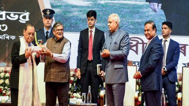 India News | Former Chief Justice Ranjan Gogoi Honoured with Assam's Highest Civilian Award
