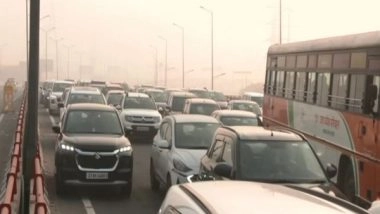 India News | Farmers' 'Delhi Chalo' Protest: Heavy Traffic as Security Ramped Up at Borders