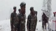 India News | Soldiers Pay Tribute to Chhatrapati Shivaji at LoC in Kupwara in Sub-zero Temperature