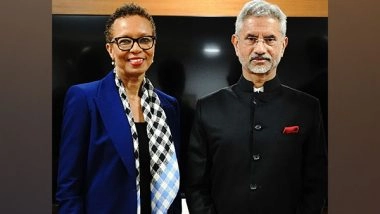 World News | Jaishankar Meets L.69 Co-Chair Inga Rhonda King, Reiterates Call for Multipolar World