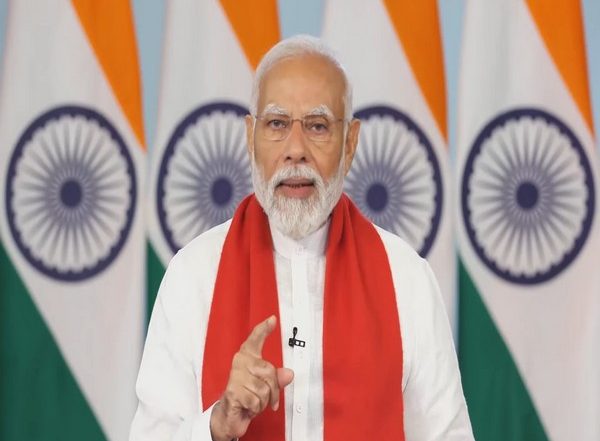 India News | PM Modi Inaugurates Pilot Project of World's Largest Grain Storage Plan in Cooperative Sector