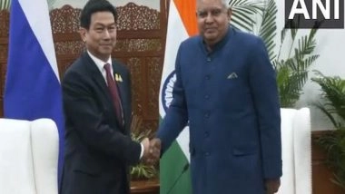 World News | Thailand Deputy PM Meets Vice President Dhankhar in National Capital