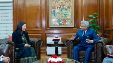 World News | EAM Jaishankar Meets Nepal Foreign Secy, Expresses Delight to Hear About Progress in Bilateral Relations