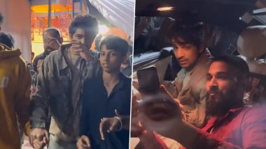 Abhishek Kumar Mobbed by Fans; Die-Hard Admirer Gets Inside the Bigg Boss 17 Star’s Car To Click Selfie (Watch Viral Video)