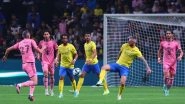 Al-Nassr 6&ndash;0 Inter Miami Match Result: Despite Cristiano Ronaldo&rsquo;s Absence Saudi Giants Register Big Win in Riyadh Season Cup 2024, Lionel Messi Subbed On for Last Seven Minutes
