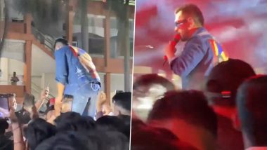 Aditya Narayan Snatches Fan’s Phone and Throws It Away During Bhilai Concert, Video Goes Viral - WATCH