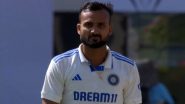 Dream Debut! Akash Deep Scalps Three Wickets in First Session of IND vs ENG 4th Test 2024 (Watch Video)