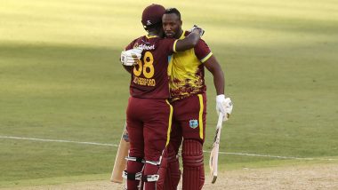 Andre Russell, Sherfane Rutherford Register Highest Sixth-Wicket Partnership in T20I History, Achieve Feat With 139-Run Stand During AUS vs WI 3rd T20I 2024