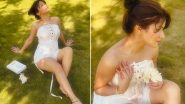 Avneet Kaur Sets the Tone for Spring in a Gorgeous White Off-Shoulder Mini Dress Featuring Elegant Tie-Ups (View Pics)