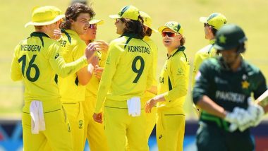 ICC U19 World Cup 2024: Australia Beat Pakistan by One Wicket in Low-Scoring Thriller, To Face India in Final