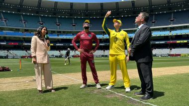 How to Watch AUS vs WI 1st ODI 2024 Live Streaming Online? Get Telecast Details of Australia vs West Indies Cricket Match With Timing in IST