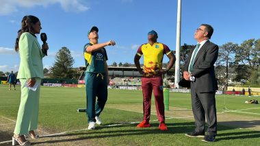 How To Watch AUS vs WI 1st T20I 2024 Live Streaming Online? Get Telecast Details of Australia vs West Indies Cricket Match With Timing in IST