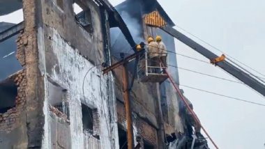 Himachal Pradesh Fire: Nine Employees of Perfume Manufacturing Factory Ablaze Still Missing in Baddi