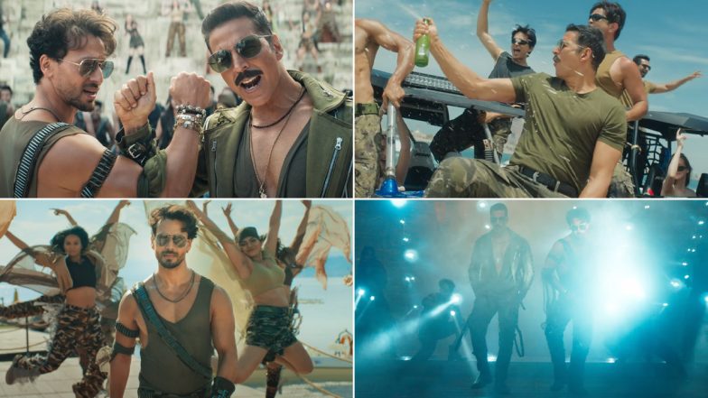 Bade Miyan Chote Miyan Title Track: Akshay Kumar and Tiger Shroff's Swag and Energy Are Highlights of This Peppy Track (Watch Video)