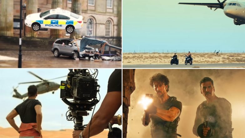 Bade Miyan Chote Miyan: Makers of Akshay Kumar and Tiger Shroff-Starrer Share ‘Making of the Real Action Film’ (Watch BTS Video)