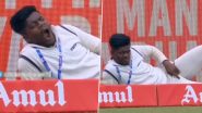 'Wake Up… Yeah, Yeah' Ravi Shastri Reacts On-Air As Ball Boy Yawns and Scratches His Crotch During IND vs ENG 4th Test 2024, Video Goes Viral