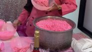 Pink 'Barbie' Biryani Pics and Videos Haunt Netizens Online, While Some Demand 'Oppenheimer Biryani' Next!