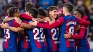 How to Watch Barcelona vs PSG UEFA Champions League 2023-24 Live Streaming Online: Get Telecast Details of UCL Football Match on TV and Online