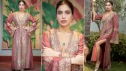 Bhumi Pednekar’s Pink Ethnic Dress With Flared Sleeves Steals the Spotlight, Taking Ethnic Fashion to New Heights! (View Pics)