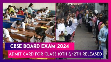 CBSE Board Exam 2024 Hall Ticket: Admit Card For Class 10th & 12th Exams Released; Know How To Download