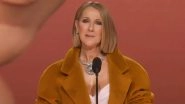 C&eacute;line Dion Makes Rare Public Appearance at 2024 Grammys Amid Her Ongoing Health Issues (Watch Video)