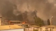 Chile Wildfire: At Least 46 Killed and Over 1,000 Homes Destroyed As Forest Fires Move Into Densely Populated Central Areas (Watch Videos)