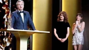 Christopher Nolan Honoured With César Awards on February 23, Oppenheimer Director Thanks Everyone in Heartfelt Speech (View Pics)
