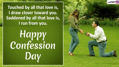 Confession Day 2024 Wishes, Quotes, Wallpapers, Images and Messages That Can Help You Confess Your Love and Feelings to Your Partner or Crush