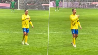 ‘I’m Cristiano, Not Messi’ Angry Cristiano Ronaldo Responds to Fans Chanting Lionel Messi’s Name During Al-Nassr vs Al-Hilal Riyadh Season Cup 2024 Match, Video Goes Viral
