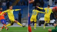 Al Feiha 0&ndash;1 Al-Nassr, AFC Champions League 2023&ndash;24: Cristiano Ronaldo Scores First Goal of 2024 To Lead His Team to Victory in Round of 16 First Leg (Goal Video Highlights)