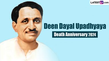 Pandit Deendayal Upadhyaya Death Anniversary 2024 Date, Significance and History: Know All About the Co-Founder of BJP's Predecessor Bharatiya Jana Sangh