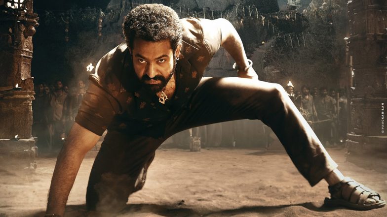Devara Part 1 Gets New Release Date; Jr NTR and Janhvi Kapoor-Starrer To Arrive in Theatres on October 10, 2024 (View Poster)