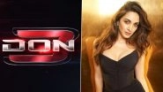 Don 3: Farhan Akhtar Introduces Kiara Advani as Female Lead Opposite Ranveer Singh (Watch Video)