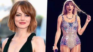 Emma Stone Vows to Never Joke About Taylor Swift Again Following Golden Globes 'A**hole' Remark