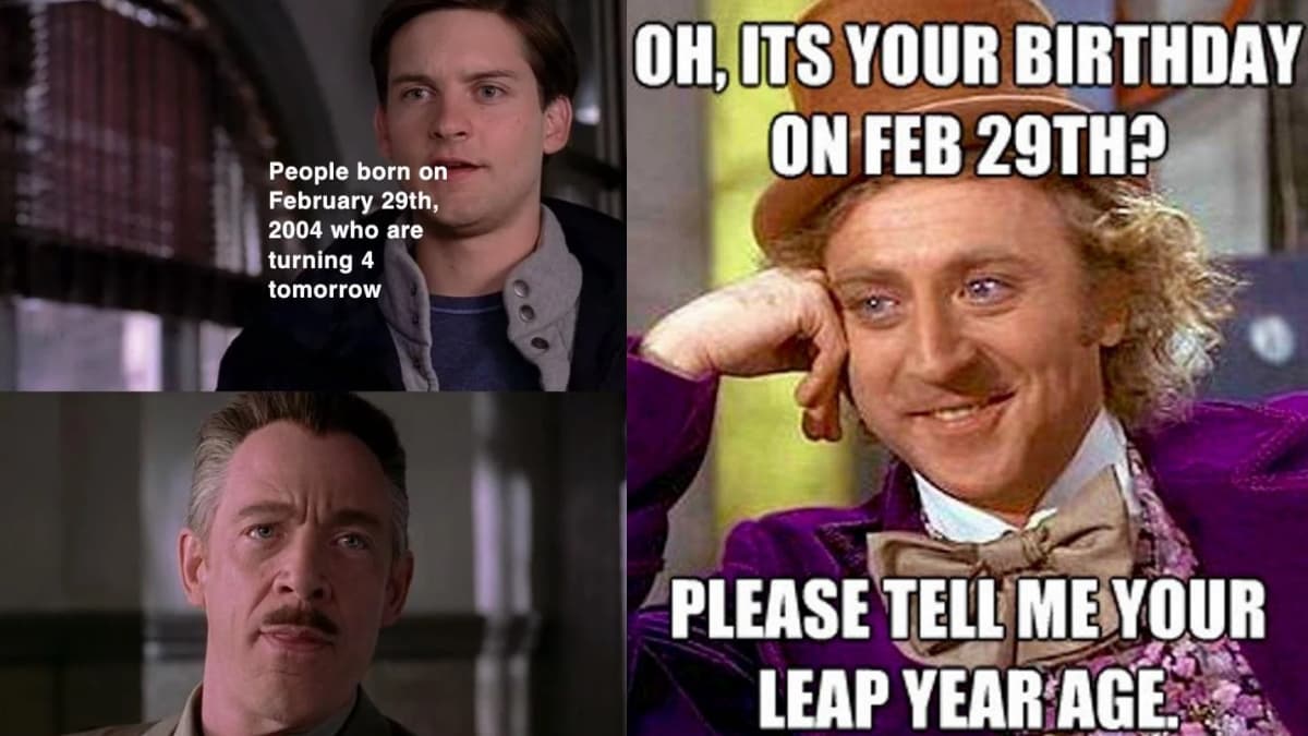 Viral News | Happy Leap Day Day & February 29 Funny Memes and Jokes | 👍 ...