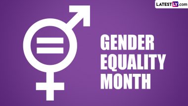 Gender Equality Month 2024 Significance, Activities and Events: What Is ...