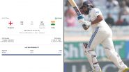 Fans Spot Google Win Probability 'Malfunctioning', Predicts England Win Despite India Nearing Victory in 4th Test Against England in Ranchi