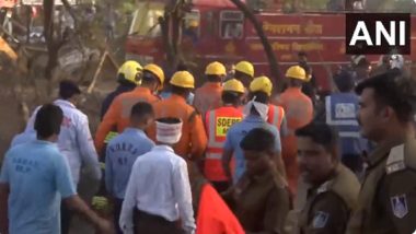 Harda Firecracker Factory Explosion: Death Toll Mounts to 11, Firefighting Operation Still Continues, NDRF Team Joins Rescue Operation
