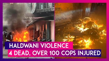 Haldwani Violence: Four Dead, Over 100 Police Personnel Injured; Internet Suspended, Schools Shut, Uttarakhand Put On High Alert