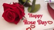 Rose Day 2024 Images & HD Wallpapers for Free Download Online: Wish Happy Rose Day With WhatsApp Stickers, Facebook Messages, Quotes and Greetings