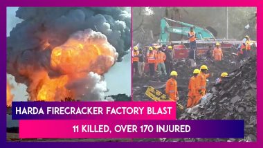 Harda Firecracker Factory Blast: 11 Killed, Over 170 Injured; PM Narendra Modi Expresses Grief