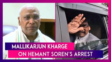 Hemant Soren Arrested: Mallikarjun Kharge Says Putting ED Against Jharkhand CM, Forcing Him To Resign Blow To Federalism