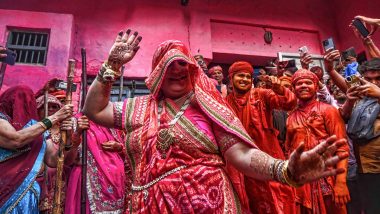 Best Places To Celebrate Holi 2024 in India: From Mathura and Vrindavan to Shantiniketan, West Bengal, Celebrate the Colourful Festival With Fervour & Enthusiasm