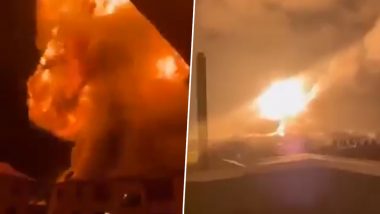 Gas Explosion in Nairobi: Two Dead, 167 Injured in Massive Fire in Kenya, Videos Show Raging Flames and Thick Smoke