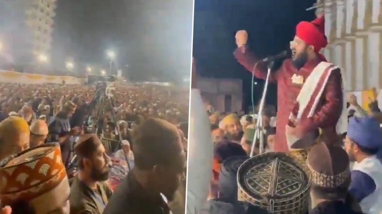 ‘Aaj Kutton Ka Waqt Hai, Kal Hamara Daur Ayega’: Islamic Preacher Mufti Salman Azhari Delivers Hate Speech, Event Organisers Arrested After Video Goes Viral