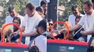 Rahul Gandhi Allegedly Gives Biscuit From Pet Dog&rsquo;s Plate to Congress Worker During &lsquo;Bharat Jodo Nyay Yatra&rsquo;, Assam CM Himanta Biswa Sarma Reacts to Viral Video