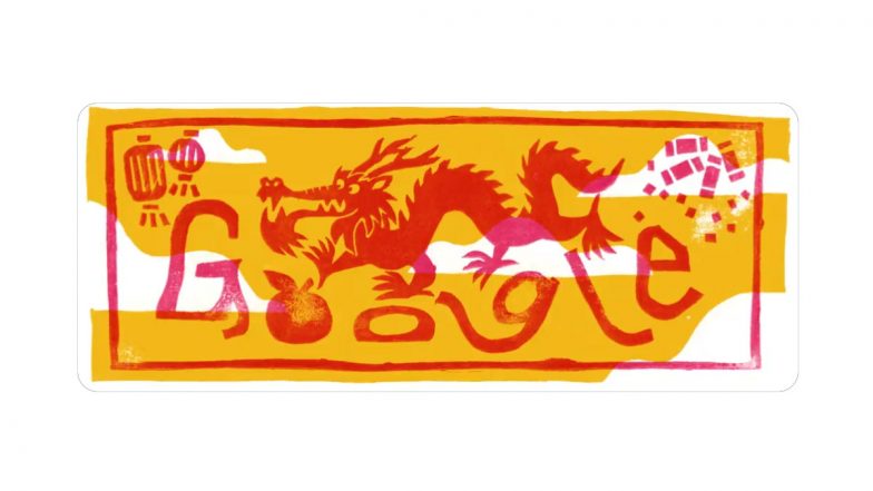 Lunar New Year 2024 Google Doodle: Technology Giant Celebrates Chinese New Year With Dragon Artwork