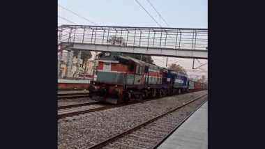 Two Children Trying to Retrieve Kite From Railway Pole Hit by Train Bareilly